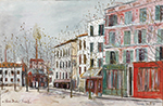 Maurice Utrillo Saint-Denis, 1930 oil painting reproduction