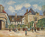 Maurice Utrillo Saint-Jean-D'Ardieres, Rhone, 1930 oil painting reproduction