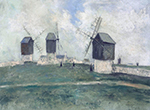 Maurice Utrillo Small Mills on the Isle Ouessant (Finistere), 1912 oil painting reproduction