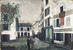 Maurice Utrillo Tertre Square, 1912 oil painting reproduction