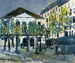 Maurice Utrillo The Atelier Theatre, 1913 oil painting reproduction
