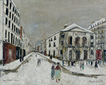 Maurice Utrillo The Atelier Theatre, 1932 oil painting reproduction