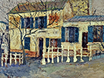 Maurice Utrillo The Cabaret of Lapin Agile, 1912 oil painting reproduction