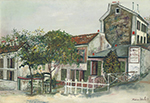 Maurice Utrillo The Cabaret of Lapin Agile, 1915 oil painting reproduction
