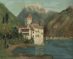 Maurice Utrillo The Castle Chillon (Suisse), 1916 oil painting reproduction