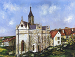 Maurice Utrillo The Chapel Buis, 1921 oil painting reproduction