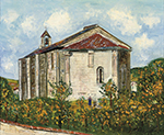 Maurice Utrillo The Chapel Saint Quentin oil painting reproduction