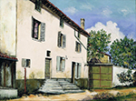Maurice Utrillo The Country House, 1927 oil painting reproduction