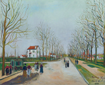 Maurice Utrillo The Road at Antony, 1928 oil painting reproduction