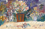 Maurice Utrillo Vase of Flowers, 1935 oil painting reproduction