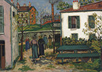 Maurice Utrillo Women and Fortification, 1922 oil painting reproduction