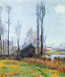 Robert Vonnoh Moist Weather (France) oil painting reproduction