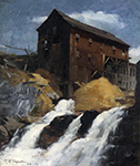 Robert Vonnoh The Mill oil painting reproduction