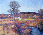 Robert Vonnoh A New England Valley oil painting reproduction