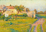 Robert Vonnoh Spring in France oil painting reproduction