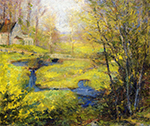 Robert Vonnoh Springtime oil painting reproduction