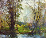 Robert Vonnoh Tender Days oil painting reproduction