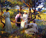 Robert Vonnoh The Ring oil painting reproduction