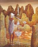 Remedios Varo Discovery of a Mutant oil painting reproduction