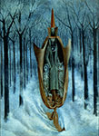 Remedios Varo Skiing oil painting reproduction