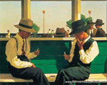 Jack Vettriano Cigarette oil painting reproduction
