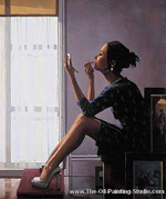 Jack Vettriano Make up oil painting reproduction