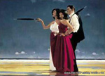 Jack Vettriano Seaside oil painting reproduction