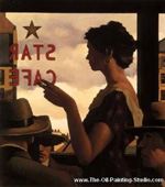 Jack Vettriano The Star Cafe oil painting reproduction
