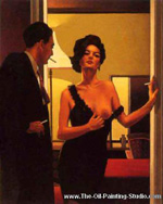 Jack Vettriano The Opening Gambit oil painting reproduction
