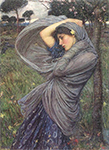 John William Waterhouse Boreas oil painting reproduction