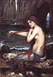 John William Waterhouse Mermaid oil painting reproduction