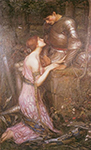 John William Waterhouse La Belle Dame Sans Merci 2 oil painting reproduction