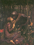 John William Waterhouse La Fileuse oil painting reproduction