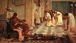 John William Waterhouse Penelope and the Suitors (1912) oil painting reproduction