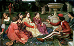 John William Waterhouse Decameron oil painting reproduction