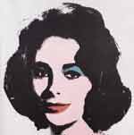 Andy Warhol Silver Liz oil painting reproduction