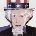 Andy Warhol Myths (Uncle Sam ) oil painting reproduction