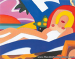 Tom Wesselmann Sunset Nude with Portrait oil painting reproduction