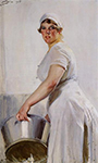 Anders Zorn After the Bath oil painting reproduction