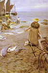 Anders Zorn Fish Market in St Ives oil painting reproduction