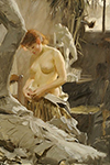 Anders Zorn In Wikstrom Studio oil painting reproduction