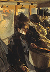 Anders Zorn Omnibus oil painting reproduction