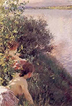 Anders Zorn Opal, 1891 oil painting reproduction