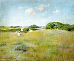 William Merritt Chase A Sunny Day At Shinnecock Bay, 1892 oil painting reproduction