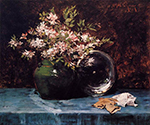 William Merritt Chase Azaleas oil painting reproduction