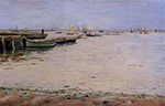 William Merritt Chase Gowanus Bay Aka Misty Day Gowanus Bay oil painting reproduction