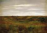 William Merritt Chase Landscape A Shinnecock Vale oil painting reproduction