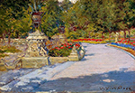 William Merritt Chase Prospect Park, Brooklyn, 1887 oil painting reproduction