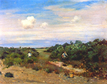 William Merritt Chase Shinnecock Hills (Aka Shinnecock Hills Autumn), 1893 oil painting reproduction