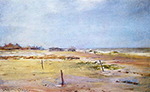 William Merritt Chase Shore Scene oil painting reproduction